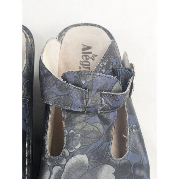 Alegria Classic Flower Slip On Mule Women Size ALG 336 Size 42 US 9.5 - Picture 4 of 13